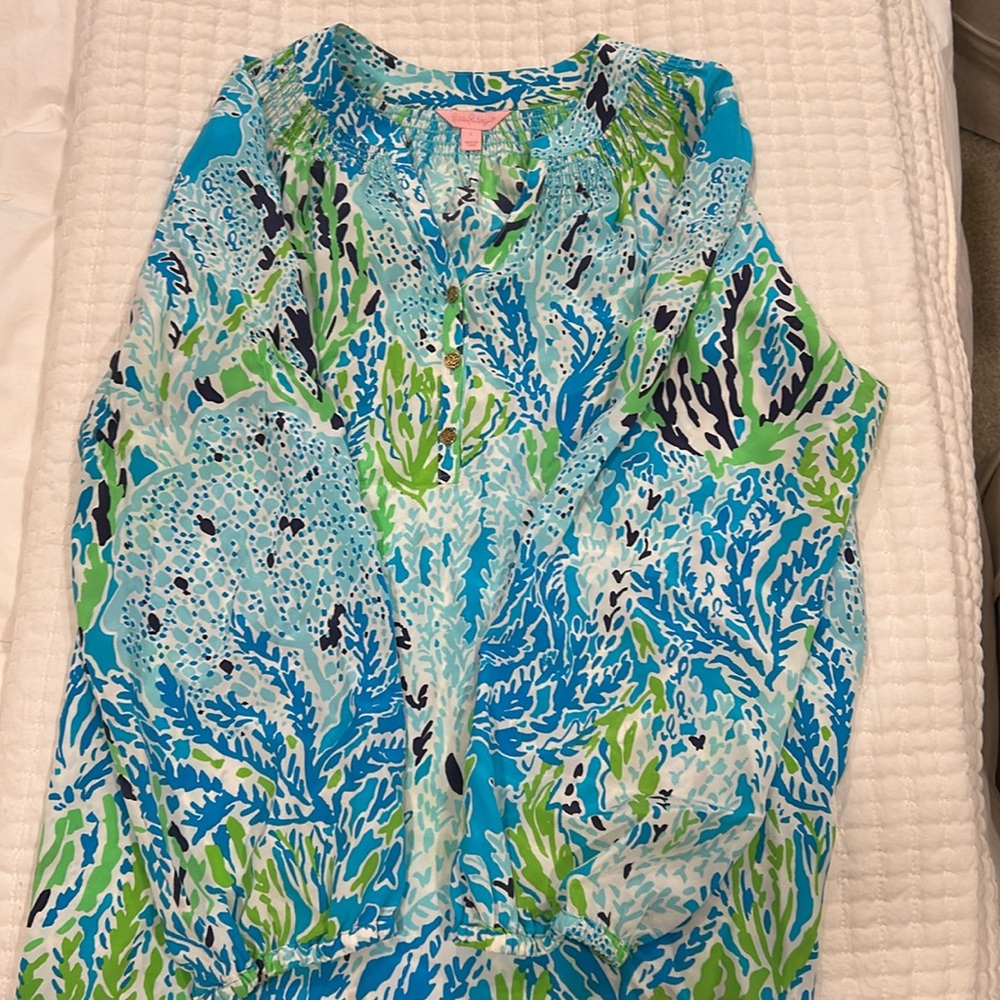 Lilly Pulitzer Elsa Leta Cha Cha  (Blue)